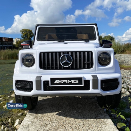 Электромобиль Mercedes Benz G63 AMG BBH-0003 белый оптом, фото 3