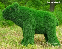 Топиари медвежонок Макс - газон Eco зелёный, фото 2
