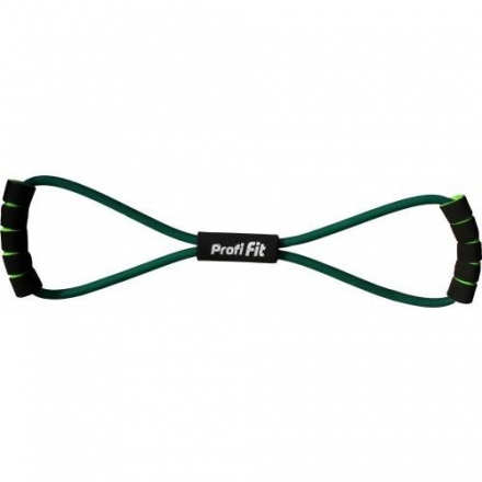 Эспандер трубчатый PROFI-FIT, &quot;восьмерка&quot;, зеленый, сопротивление среднее 5 кг оптом, фото 1