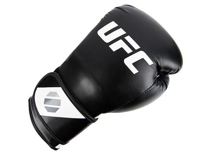 UFC Перчатки тренировочные для спарринга (черные) оптом, фото 1