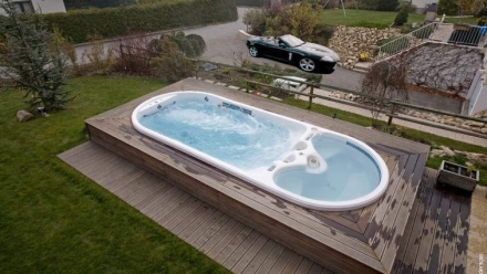 Плавательный спа-бассейн Dimension One Spas Aquafit Play оптом, фото 3