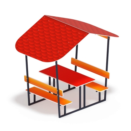 Столик детский с навесом - МФ 31.01.08-01 оптом, фото 4