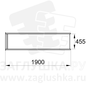 Горка из нержавеющей стали размером 1900x490 мм оптом, фото 5