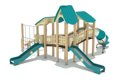 Игровой комплекс ДГ-51 от 6 лет для детской площадки Сосна оптом, фото 1