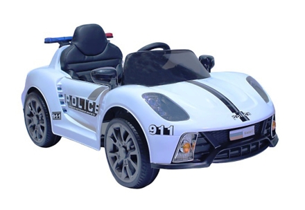 ЭлектромобильPorsche 911 Police (Белый) Б005OС оптом, фото 6