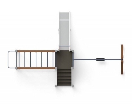 Детская игровая площадка Счастливое детство Город ДИК 2.01.02-01 H=1200 оптом, фото 4