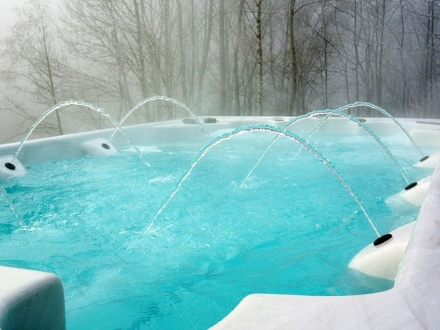 Плавательный спа-бассейн с противотоком Vita Spa VL4 оптом, фото 7