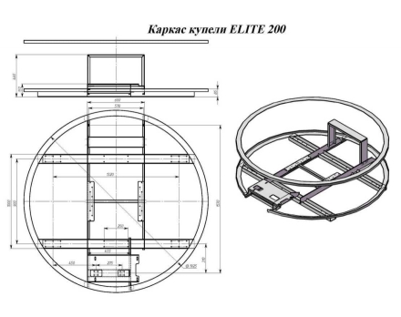Купель ELITE 200 (термососна) оптом, фото 11