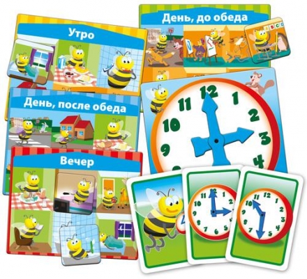 Настольная игра &quot;Учим время&quot; Tactic оптом, фото 3