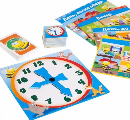 Настольная игра &quot;Учим время&quot; Tactic оптом, фото 7