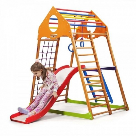 Детский спортивный комплекс для дома KindWood Plus 2 оптом, фото 1