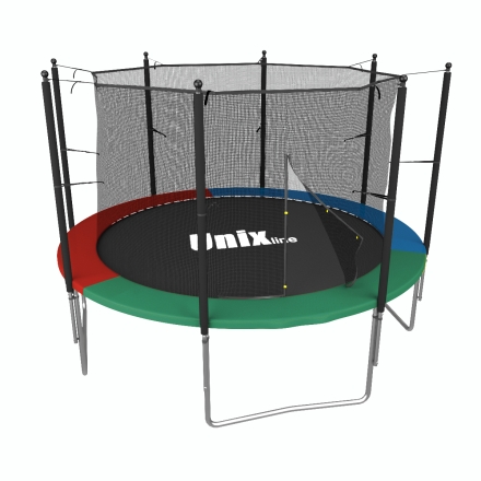 Батут Unix line Simple 8 ft Color (inside) с защитной сеткой оптом, фото 1