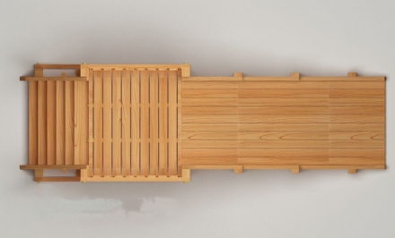 Зимняя деревянная горка “Зима wood” – 1 оптом, фото 5