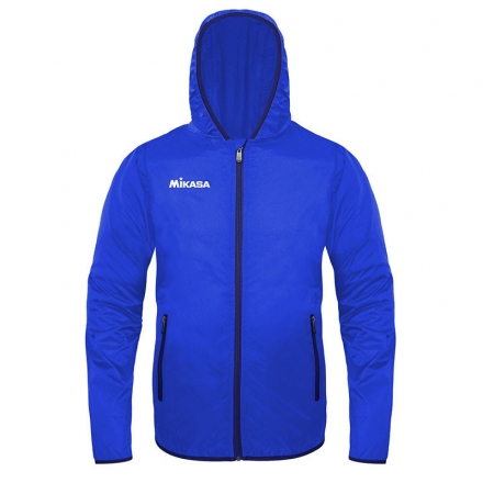 Куртка-ветровка унисекс &quot;MIKASA&quot;, арт. MT911-0100-XL, р. XL, 100% нейлон, ярко-синий оптом, фото 1