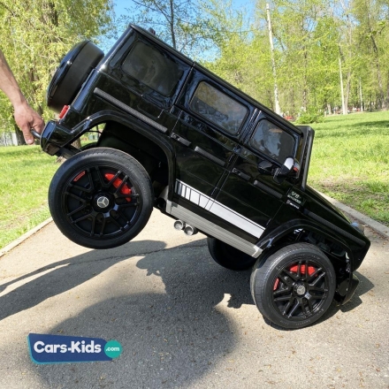 Электромобиль Mercedes-Benz AMG G63 k999kk 4WD черный оптом, фото 4