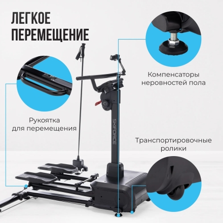 Горнолыжный тренажер OXYGEN FITNESS SKIFORCE оптом, фото 7