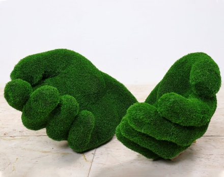 Топиари композиция Ладони - газон Eco оптом, фото 3