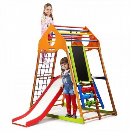 Детский спортивный комплекс для дома KindWood Plus 3 оптом, фото 1