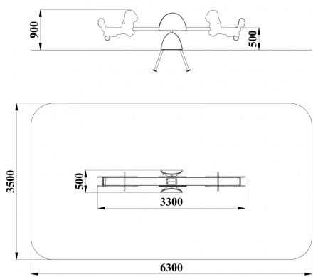 ДИО 3.13 Качалка-балансир оптом, фото 2