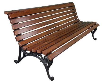 Скамейка Алушта, Сосна 2,5 м оптом, фото 7