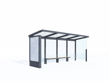 Aureo AE410b-SS павильон остановочный оптом, фото 1