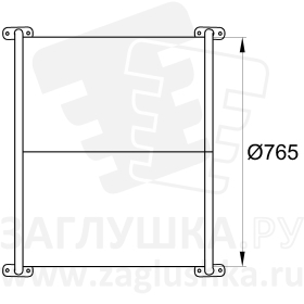 Тоннель из нержавеющей стали размером 900х794 мм оптом, фото 5