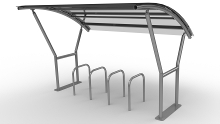 Велопарковка с навесом &quot;Сити&quot; оптом, фото 3