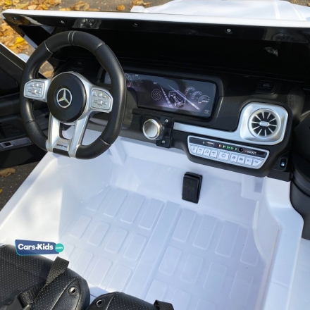Электромобиль Mercedes-Benz AMG G63 4WD S307 24V белый оптом, фото 17