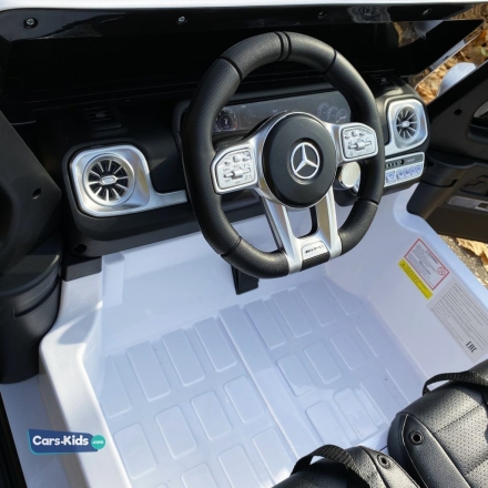 Электромобиль Mercedes-Benz AMG G63 4WD S307 24V белый оптом, фото 16