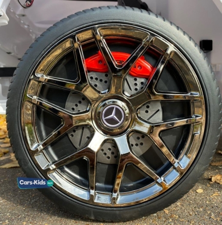 Электромобиль Mercedes-Benz AMG G63 4WD S307 24V белый оптом, фото 14