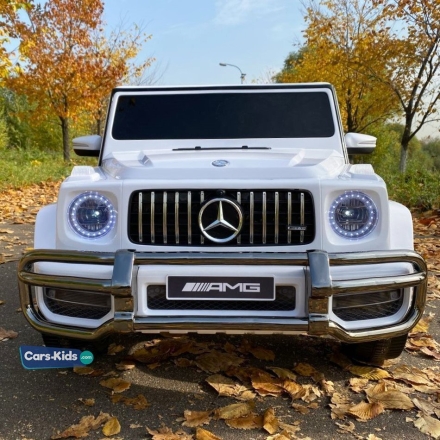 Электромобиль Mercedes-Benz AMG G63 4WD S307 24V белый оптом, фото 3