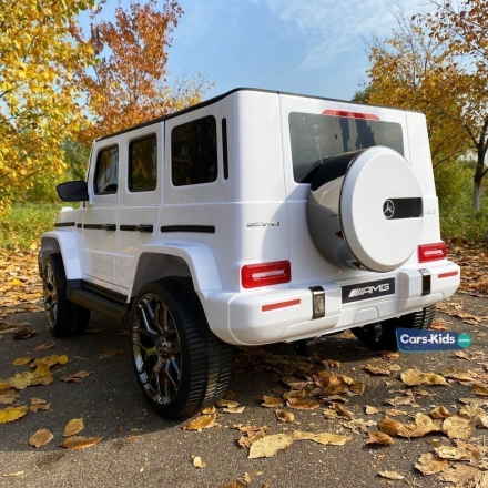 Электромобиль Mercedes-Benz AMG G63 4WD S307 24V белый оптом, фото 9