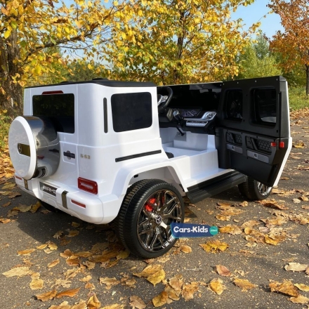 Электромобиль Mercedes-Benz AMG G63 4WD S307 24V белый оптом, фото 7