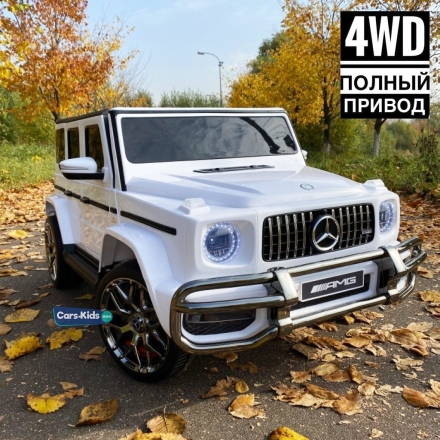 Электромобиль Mercedes-Benz AMG G63 4WD S307 24V белый оптом, фото 1