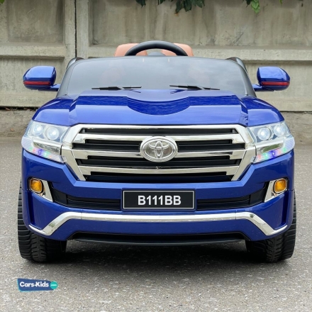 Электромобиль Toyota LC 200 B111BB синий оптом, фото 13
