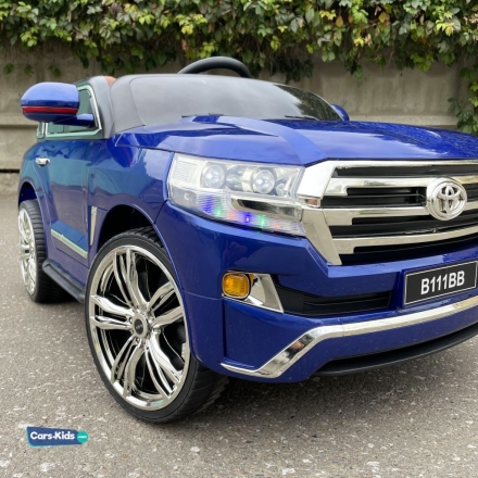 Электромобиль Toyota LC 200 B111BB синий оптом, фото 12