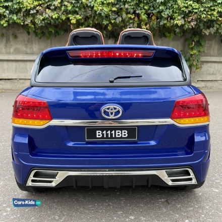 Электромобиль Toyota LC 200 B111BB синий оптом, фото 11