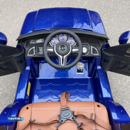 Электромобиль Toyota LC 200 B111BB синий оптом, фото 6