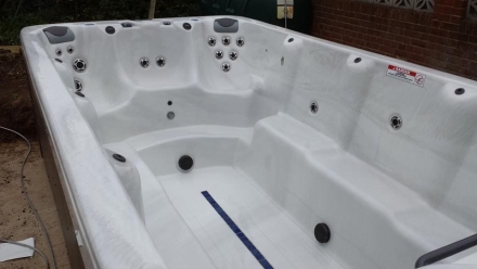 Плавательный спа-бассейн с противотоком Vita Spa XB4 оптом, фото 3