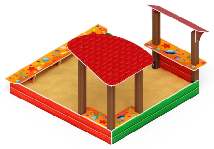 Песочный дворик (Ракушки) - ИО 6.01.01-01 оптом, фото 4