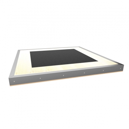 Помост для гиревого спорта DHZ, 1500х1500х100 оптом, фото 1