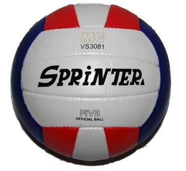 Мяч волейбольный Sprinter (шитый, трёхцветный) VS3081 NEW! оптом, фото 1