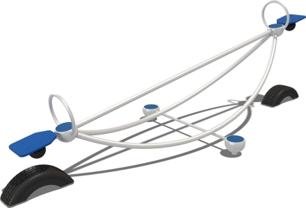 Качели-балансир Лодочка Fairytale КЧ002.00.2 для детской уличной площадки оптом, фото 1