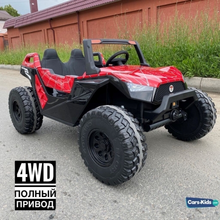 Электромобиль Buggy A707AA 4WD 24V красный спайдер оптом, фото 1