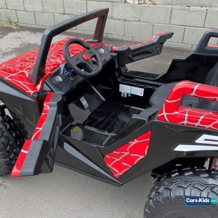 Электромобиль Buggy A707AA 4WD 24V красный спайдер оптом, фото 9