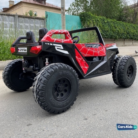 Электромобиль Buggy A707AA 4WD 24V красный спайдер оптом, фото 7