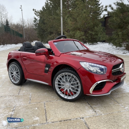 Электромобиль Mercedes-Benz SL65 AMG красный оптом, фото 10