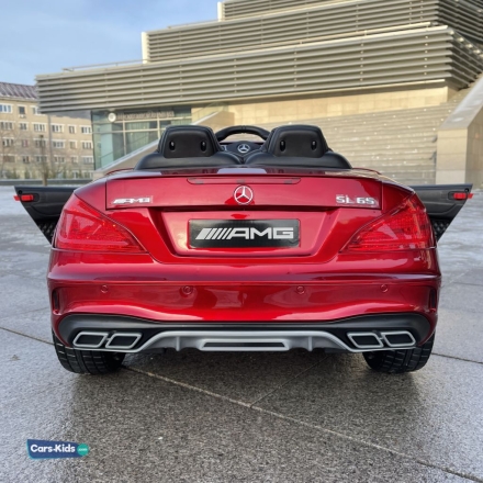 Электромобиль Mercedes-Benz SL65 AMG красный оптом, фото 4