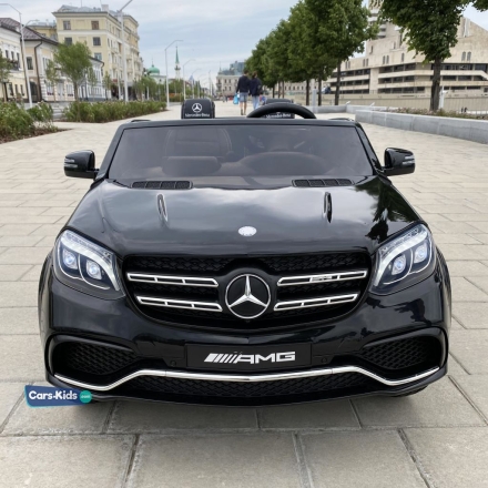 Электромобиль Mercedes-Benz GLS 63 AMG 4WD MP3 черный оптом, фото 2