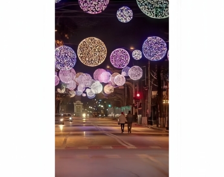 Светящаяся плоская фигура Диск (диаметр 1 м) оптом, фото 1